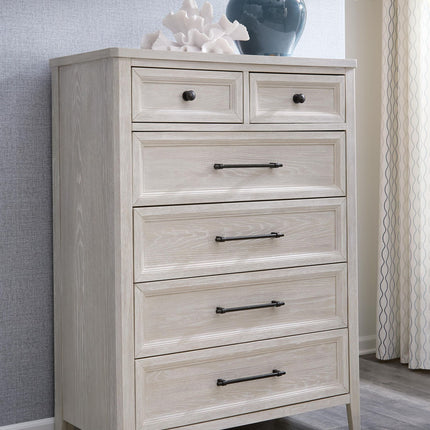 Darbonton - Six Drawer Chest - Dove White