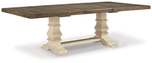 Bolanburg - Extension Dining Table - Brown / Beige