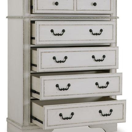 Blendon - Five Drawer Chest - Two-tone