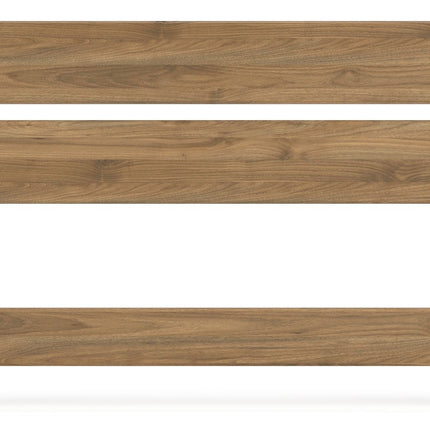 Deanlow - Full Panel Headboard - Honey