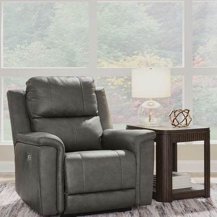 Bleckley - Power Recliner With Adjustable Headrest