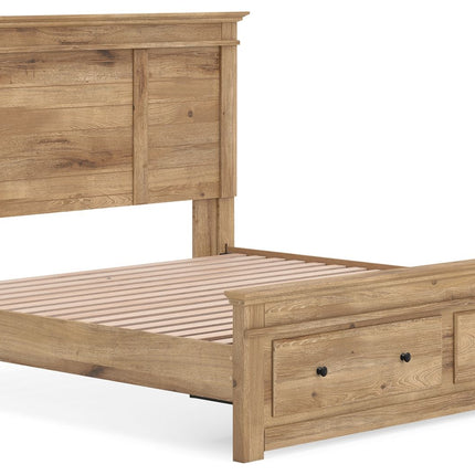 Makidern - Panel Storage Bed