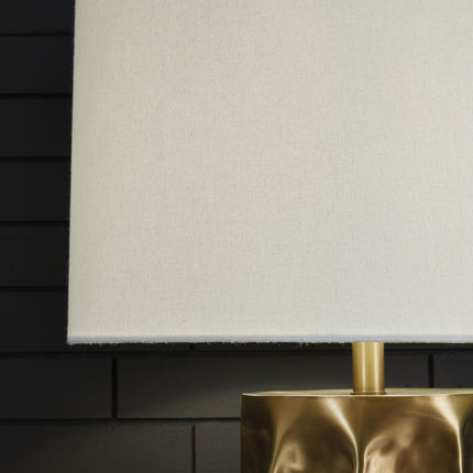 Marshawn - Metal Table Lamp - Gold Finish