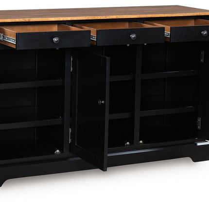 Wildenauer - Dining Room Buffet - Brown / Black