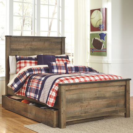 Trinell - Panel Bed
