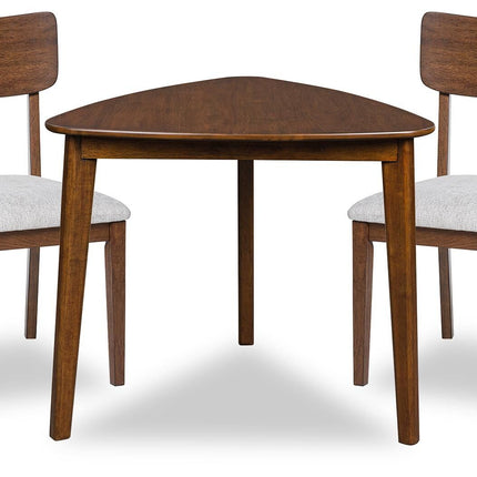 Tameride - 3 Pc. - Dining Table And 2 Chairs - Brown