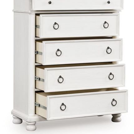 Rowlenstown - Five Drawer Chest