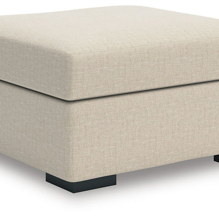 LadyMae - Oversized Accent Ottoman - Twill