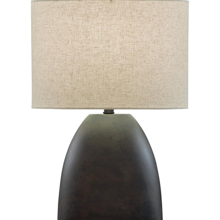 Sethmore - Terracotta Table Lamp - Antique Black