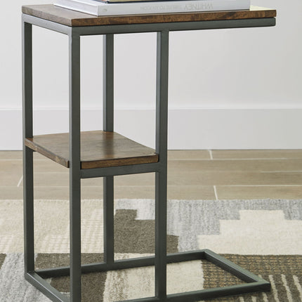 Forestmin - Accent Table - Natural / Black