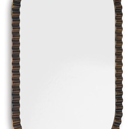 Clorington - Accent Mirror - Dark Brown