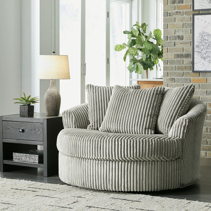 Lindyn - Oversized Swivel Accent Chair