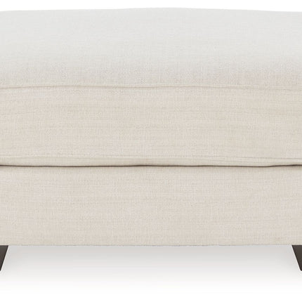 Lerenza - Oversized Accent Ottoman - Birch