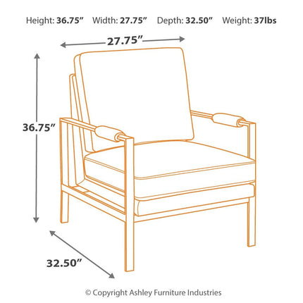 Peacemaker - Accent Chair - Brown