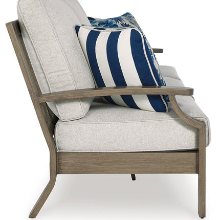 Rainier Ranch - Sofa With Cushion - Brown / Beige