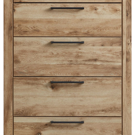 Hyanna - Five Drawer Chest - Tan Brown