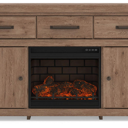 Garistyn - TV Stand With Fireplace Option