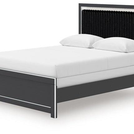 Zuraleus - Upholstered Panel Bed