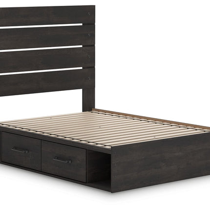 Hollivern - Panel Storage Bed