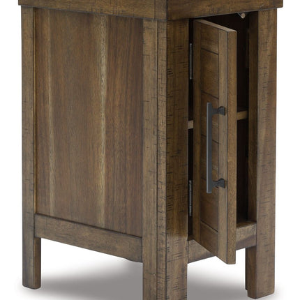 Moriville - Chair Side End Table - Grayish Brown