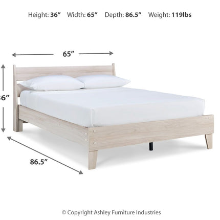 Socalle - Panel Platform Bed