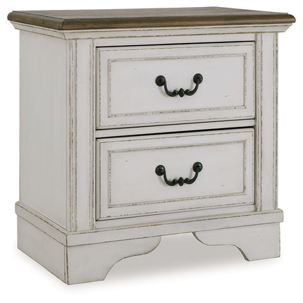 Blendon - Two Drawer Night Stand - Two-tone