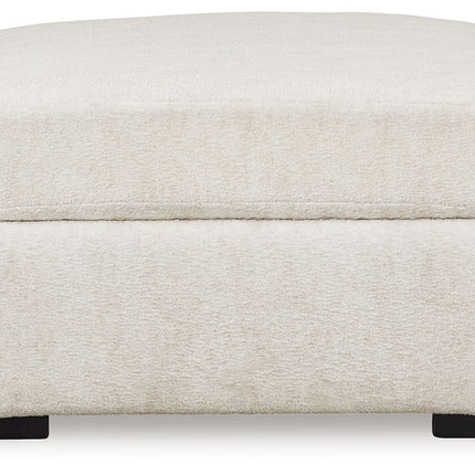 Chessington - Oversized Accent Ottoman - Ivory