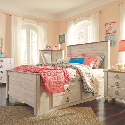 Willowton - Panel Bed