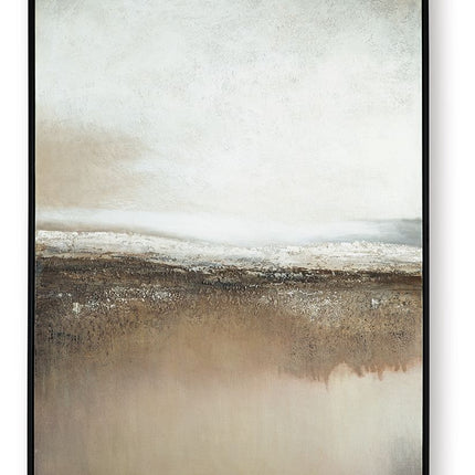Siaking - Wall Art - Brown / Gray / White