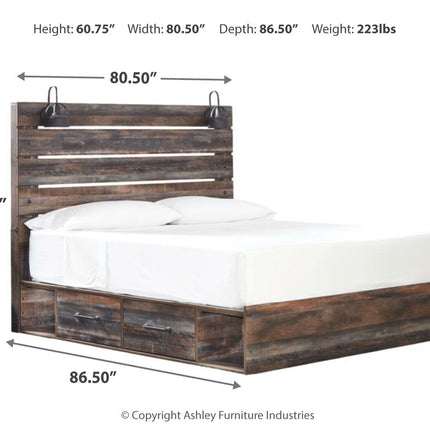 Drystan - Panel Bed