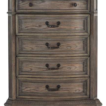 Ardenfield - Five Drawer Chest - Light Brown