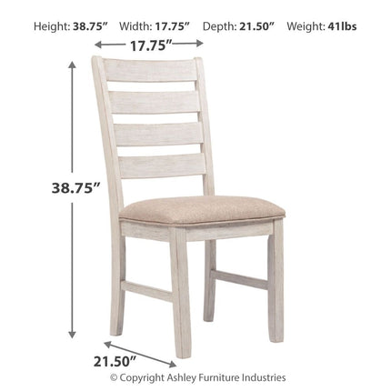 Skempton - Dining UPH Side Chair (Set of 2) - White