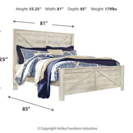 Bellaby - Crossbuck Panel Bed