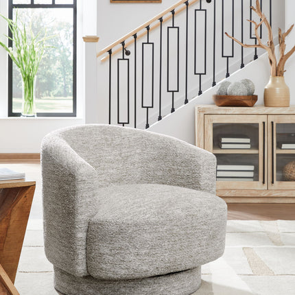 Wardsor - Swivel Chair - Stone