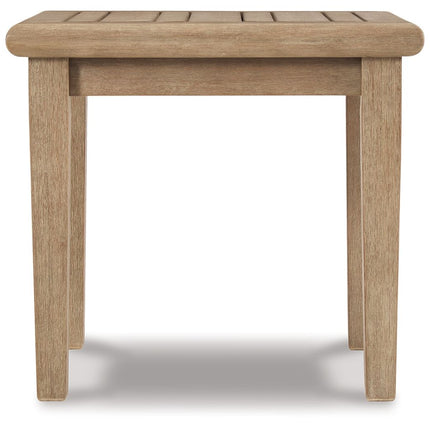 Gerianne - Square End Table - Brown