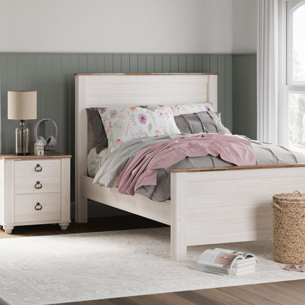 Willowton - Panel Bed