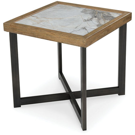 Montia - Square End Table - Multi