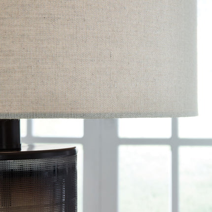 Dingerly - Glass Table Lamp - Brown
