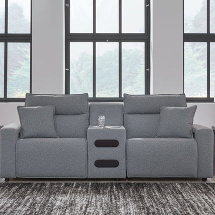 Modmax II - Reclining Sectional - Salt And Pepper