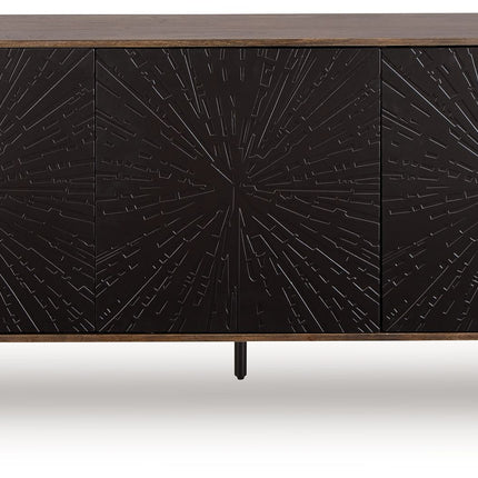 Lavinmont - Accent Cabinet - Multi Brown