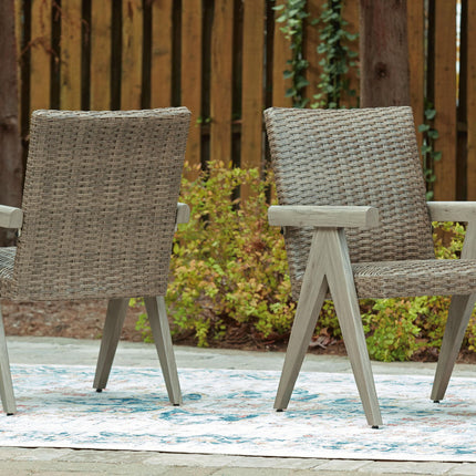 Cliff Trails - Arm Chair (Set of 2) - Beige