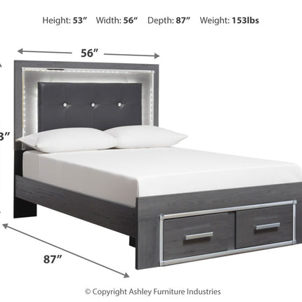 Lodanna - Panel Bed