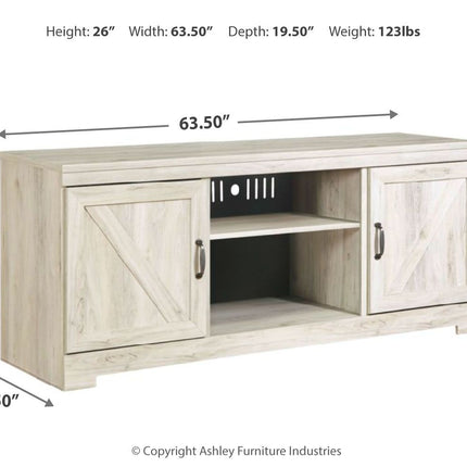 Bellaby - TV Stand W/Fireplace Option