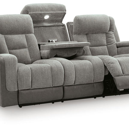 Mixed Motion - Power Reclining Sofa With Adjustable Headrest