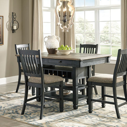 Tyler Creek - Counter Height Table Set