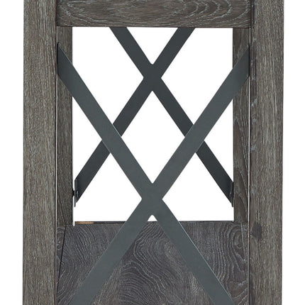Freedan - Console Sofa Table - Grayish Brown