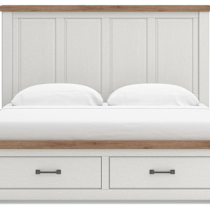 Savonport - Panel Storage Bed