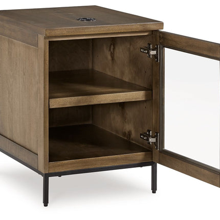 Torlanta - Chair Side End Table - Brown
