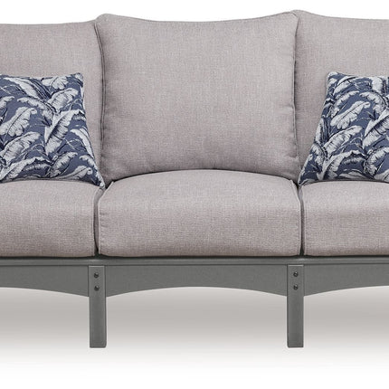 Cove Beach - Sofa With Cushion - Gray