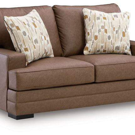 VillaCourt - Loveseat - Caramel
